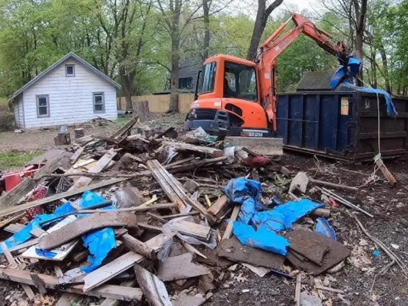 Mobile Home Demo and Haul Off - Austin Texas