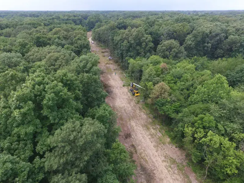 Right of way Land Clearing, Bastrop Texas