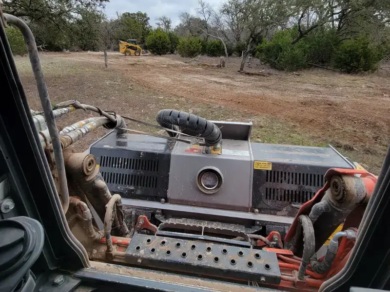 Rock Cruishing - View from operator